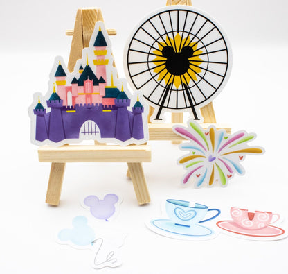 Mad Tea Party Sticker