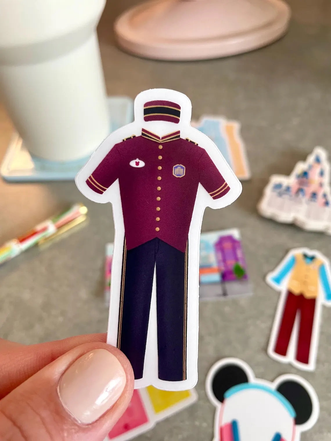 Tower of Terror Cast Member Sticker — Short Jacket