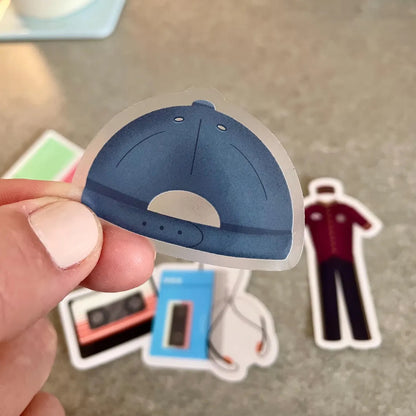 Gilmore Girls - Luke's Hat Sticker