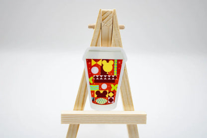 Disney Parks To-Go Cup and Paper Plate Sticker Set