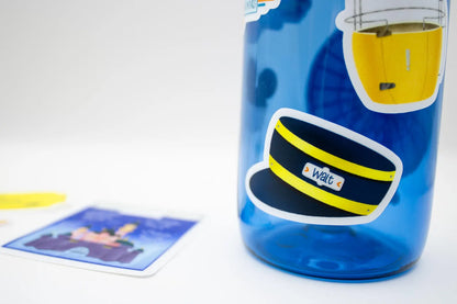 Walt Disney Train Conductor Hat Sticker