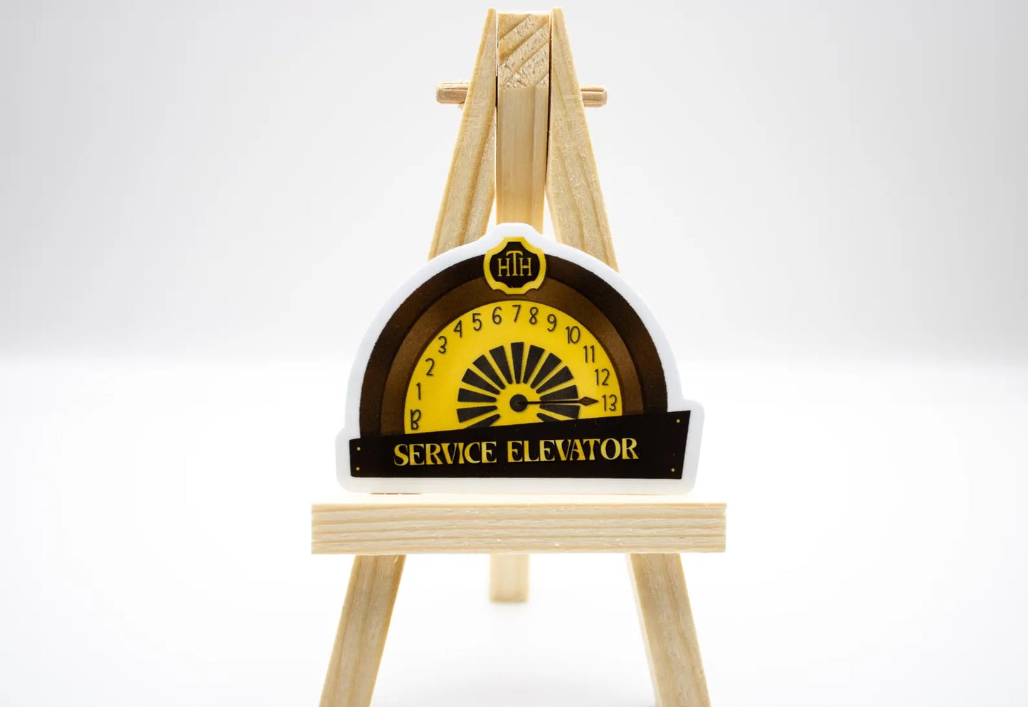 Tower of Terror Service Elevator Sticker