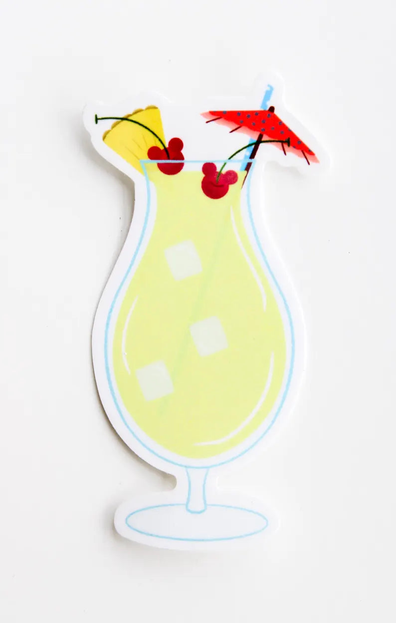 Disney Cocktails Sticker Set of 3