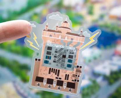 Tower of Terror Sticker Bundle of 4