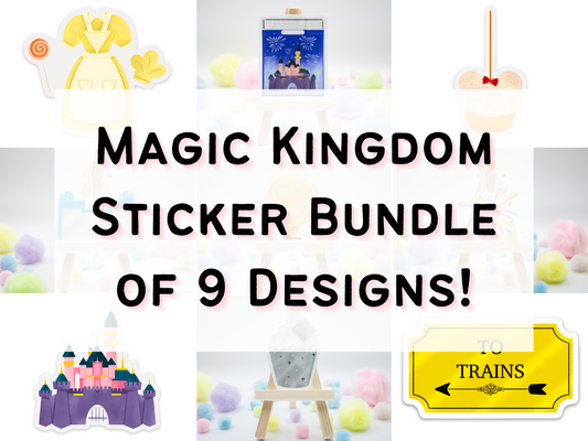 Magic Kingdom Sticker Set