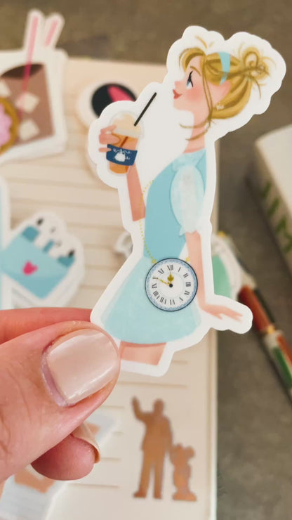Cinderella Sticker | Princess at the Park Collection