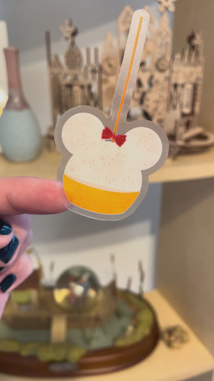 Minnie Caramel Apple Sticker